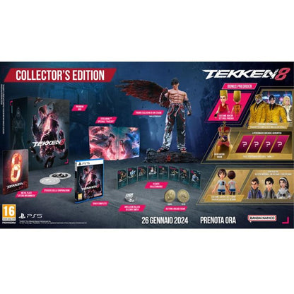 Tekken 8 Collector Edition Ps5: The Lightning Of Fate Edition ITA Playstation 5