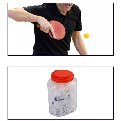 Hb Dose 60 Stk. Tischtennisbälle Trainingsbälle Weiß