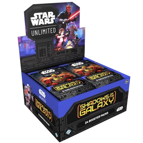 Star Wars Unlimited Shadows Of The Galaxy Display 24 Buste Booster Packs Tcg Eng