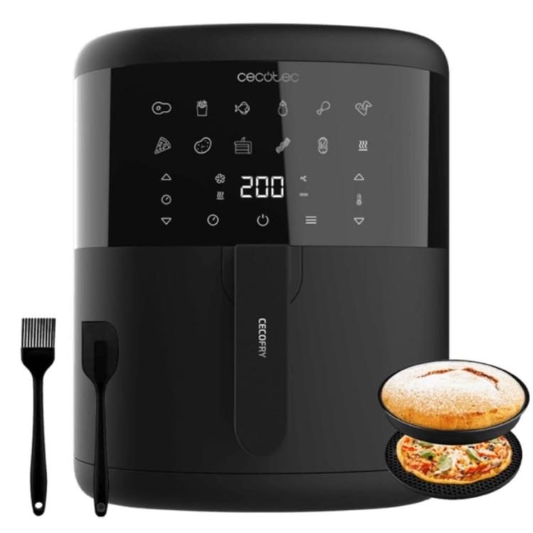 Cecotec Heißluftfritteuse 6L Digital (Cecofry Bombastik 6000) Air Fryer 1700W