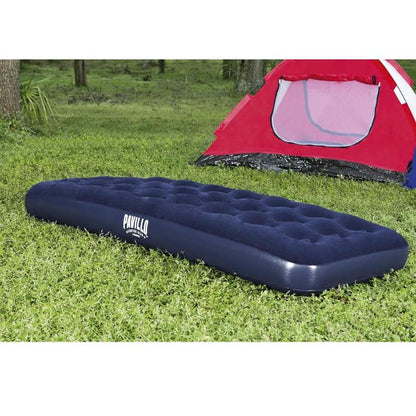 BESTWAY MATERASSINO SINGOLO MATERASSO GONFIABILE SOFT CAMPEGGIO MARE 185x76x22cm