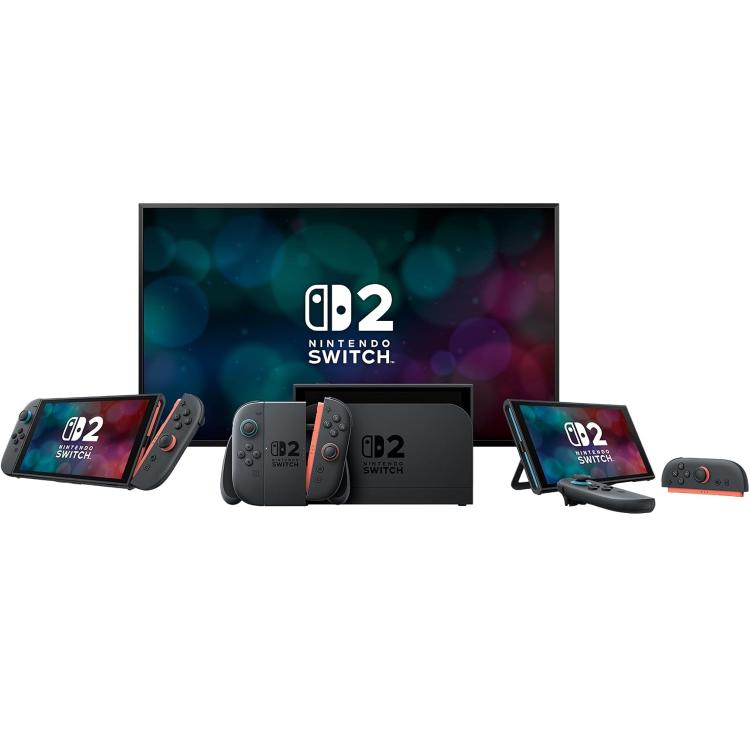 Console Nintendo Switch 2 Nuova 4K FHD Versione Italia Black 2 anni Garanzia