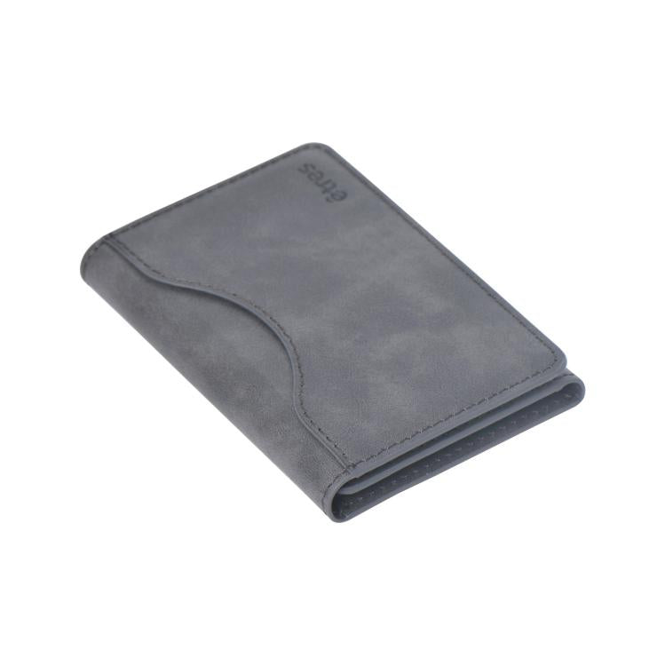 Etres Smart Wallet Portafoglio Slim Porta Carte Di Credito Iphone Mag Safe Gray