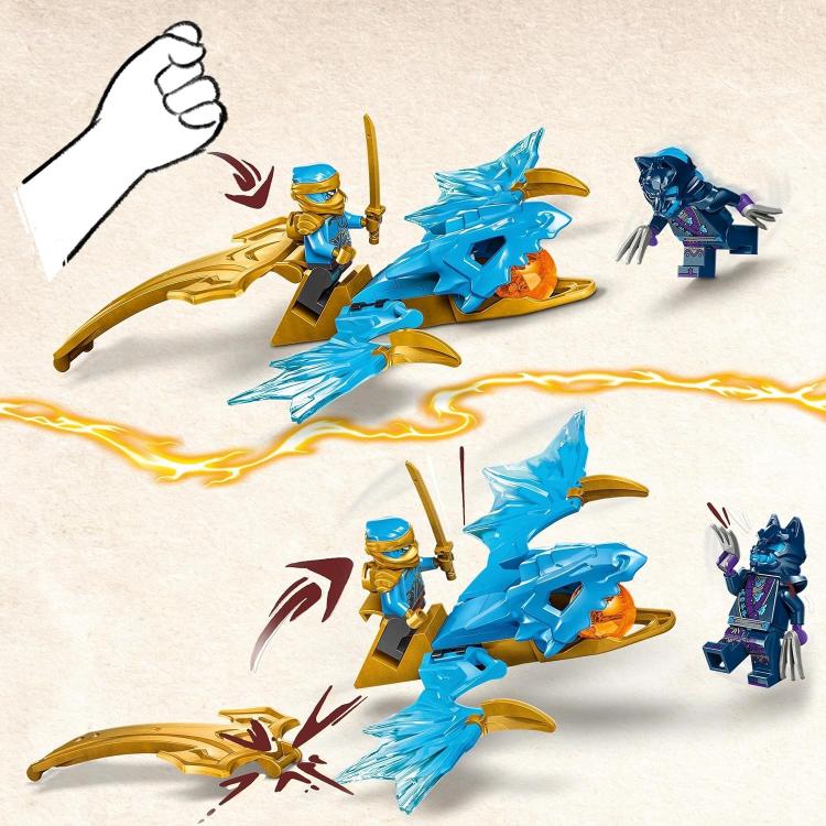 LEGO Ninjago Nya's Rising Dragon Attack 71802 Bauset mit Actionfigur 26 Teile