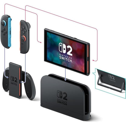 Nintendo Switch 2 + Mario Kart World - Konsole Neu Garantie Deutschland NS2