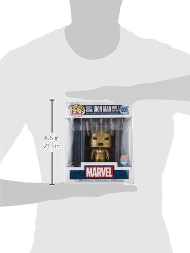 Funko Pop! Deluxe - Marvel Hall Of Armor: Iron Man Model 1 Golden (1035) Figure