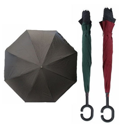 Regenschirm Umgekehrt Winddicht Groß 8K Herren Damen