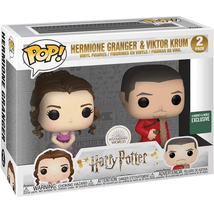 Funko Pop! Harry Potter: (2er-Pack) Hermine Granger und Viktor Krum Special Edition
