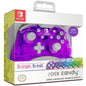 Pdp Mini Controller Nintendo Switch Wired Joystick Cable Rock Candy Cosmo Berry