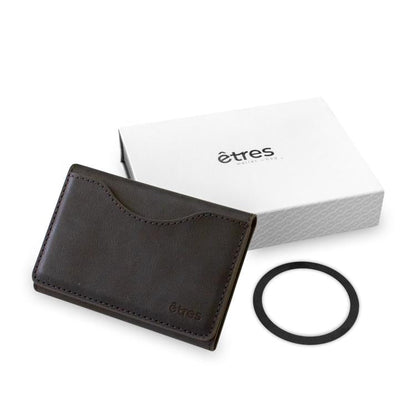 Etres Smart Wallet Portafoglio Slim Porta Carte Di Credito Iphone Mag Safe Blue
