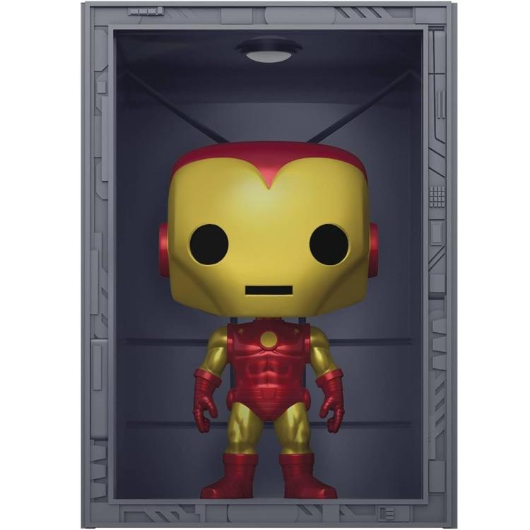 Funko Pop! Deluxe - Marvel Hall Of Armor: Iron Man Modell 4 (1036) Figur Px 15cm