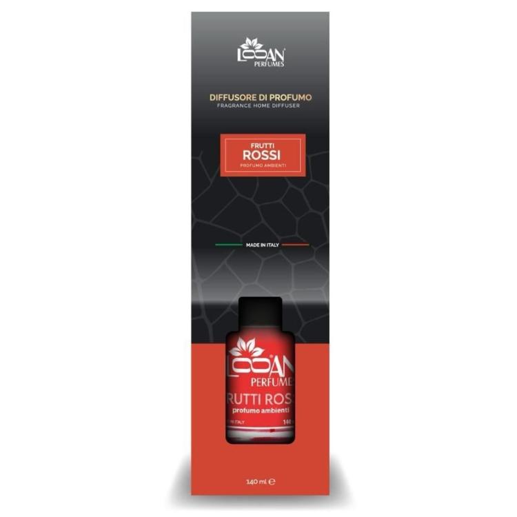 Looan Raumduft Diffusor Stäbchen 140ml Lufterfrischer Zuhause Rote Früchte