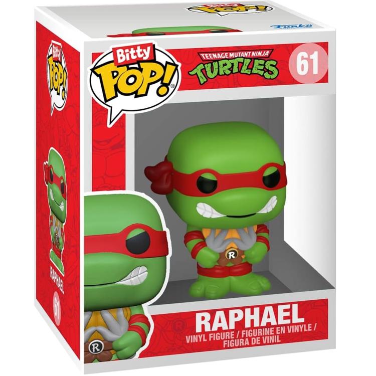 Funko Bitty Pop! Tmnt Ninja Turtles 4er-Pack Splinter/Raphael/Rockst.