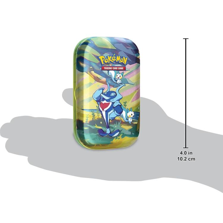 Pokemon Mini Tin: Paldea Schimmernd Sammlung Gcc Tcg (Dachsbun-Oricorio) Ita