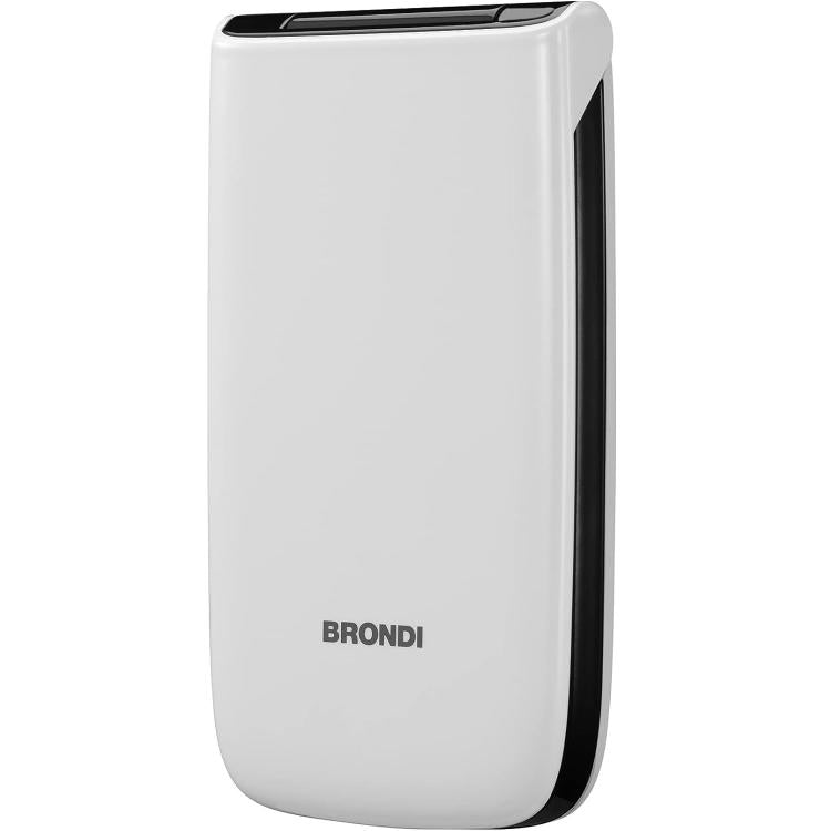 Brondi Magnum 4 GSM-Klapphandy Maxi-Display Dual-SIM 1,3-MP-Kamera Weiß