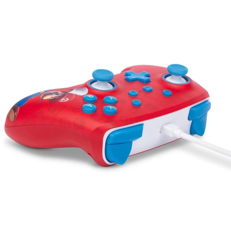 PowerA Enanched Wired Controller Kabelgebunden Programmierbar Nintendo Switch (Super Mario)