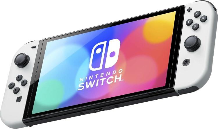 Nintendo Switch OLED Konsole Weiß Edition Modell Italienisch 2 Jahre Garantie