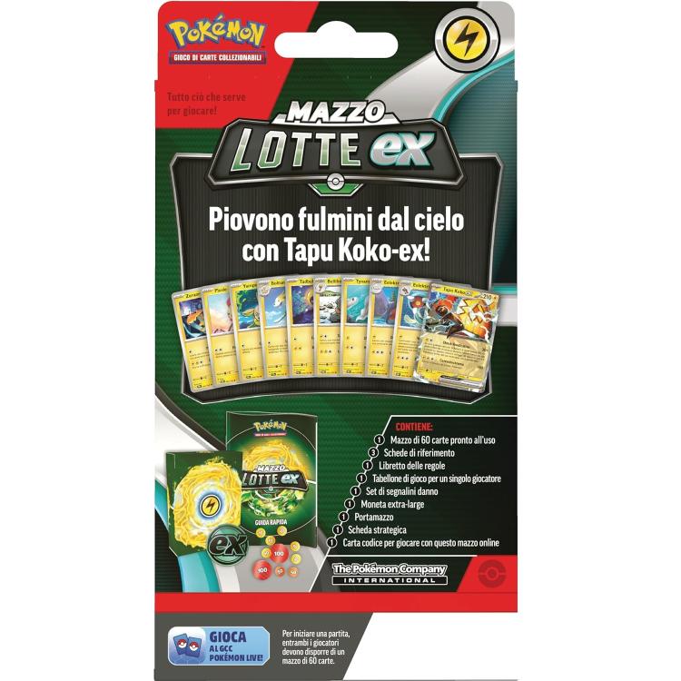 Pokémon - Kampfdeck (Kapu-Riki-GX) Sammelkartenspiel Deck 60 - IT