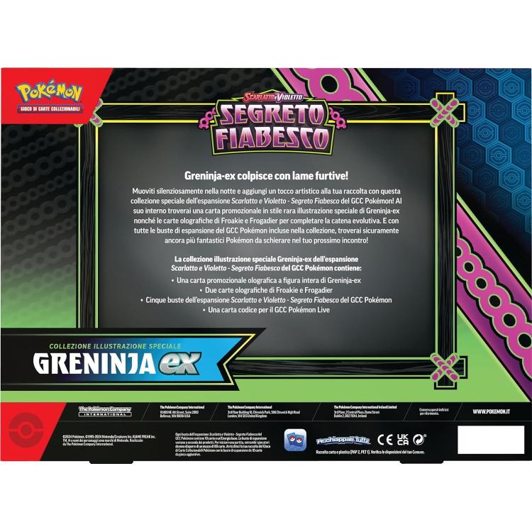 Pokemon Erweiterung Karmesin & Purpur GCC "Geheimnisvolle Märchen" (Greninja Ex) It