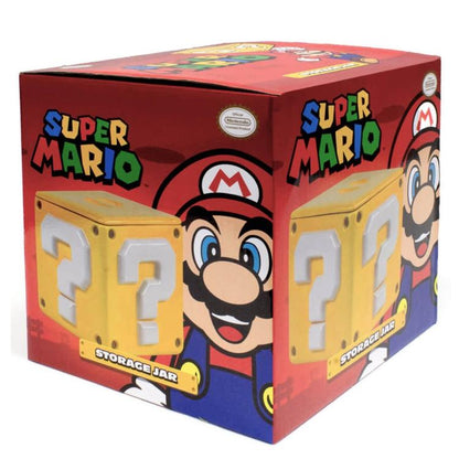 Pyramid Super Mario (Keksdose) Fragezeichenblock Vorratsdose