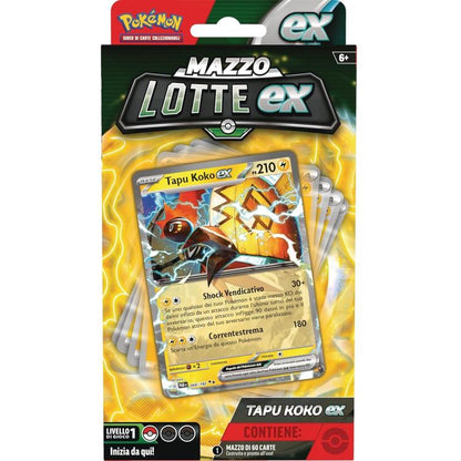 Pokémon - Kampfdeck (Kapu-Riki-GX) Sammelkartenspiel Deck 60 - IT