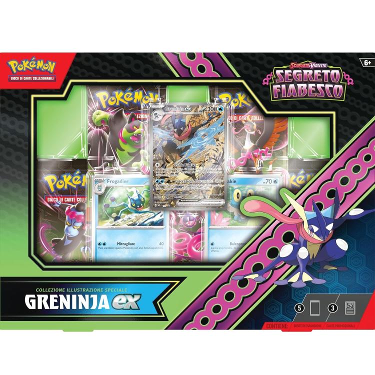 Pokemon Erweiterung Karmesin & Purpur GCC "Geheimnisvolle Märchen" (Greninja Ex) It