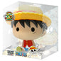 Plastoy One Piece Piggy Bank (Chibi Monkey D. Luffy) Money Bank Gadget Figure