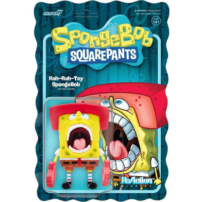 Super7 Spongebob "Kah-Rah-Tay" Karate Action Reaction Figur Sammlerstück
