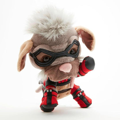 Marvel: Plüschtier Deadpool Wolverine (Dogpool) Plüsch Offizielles Disney Stofftier 25cm