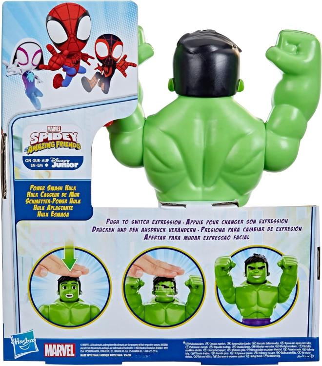 Hasbro Marvel Power Smash Hulk Spidey Freunde Actionfigur 25cm F5067