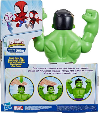 Hasbro Marvel Power Smash Hulk Spidey Freunde Actionfigur 25cm F5067