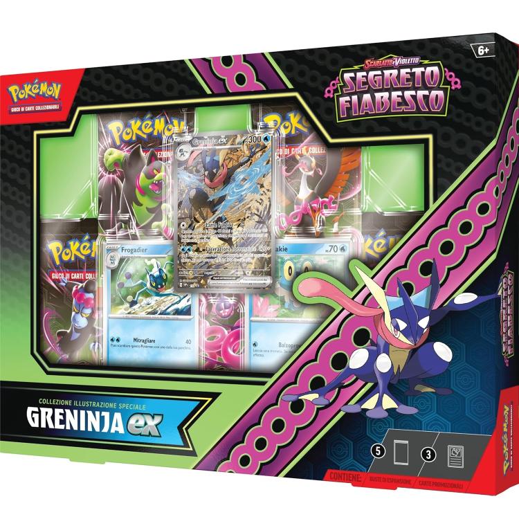 Pokemon Erweiterung Karmesin & Purpur GCC "Geheimnisvolle Märchen" (Greninja Ex) It