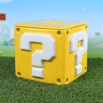 Pyramid Super Mario (Keksdose) Fragezeichenblock Vorratsdose