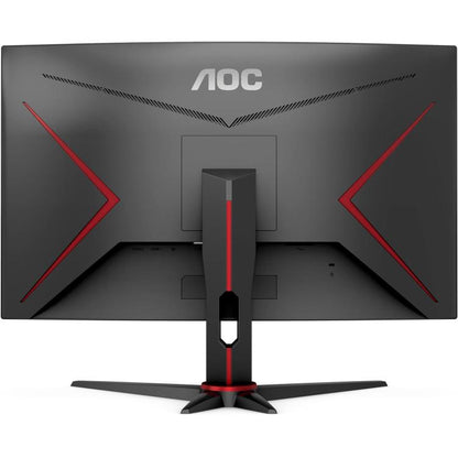 Aoc Monitor 27" Curvo Gaming Full Hd Fhd Wifi 165hz Va C27g2e Nero Red/Black