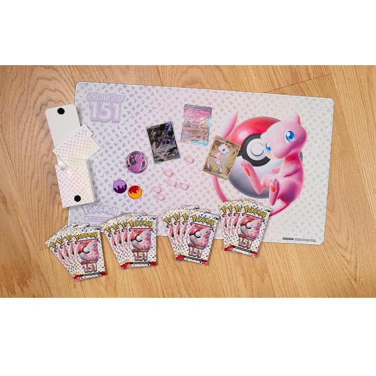 Pokemon - Collezione Ultra Premium "Scarlatto E Violetto 151" Mew  Gcc Carte