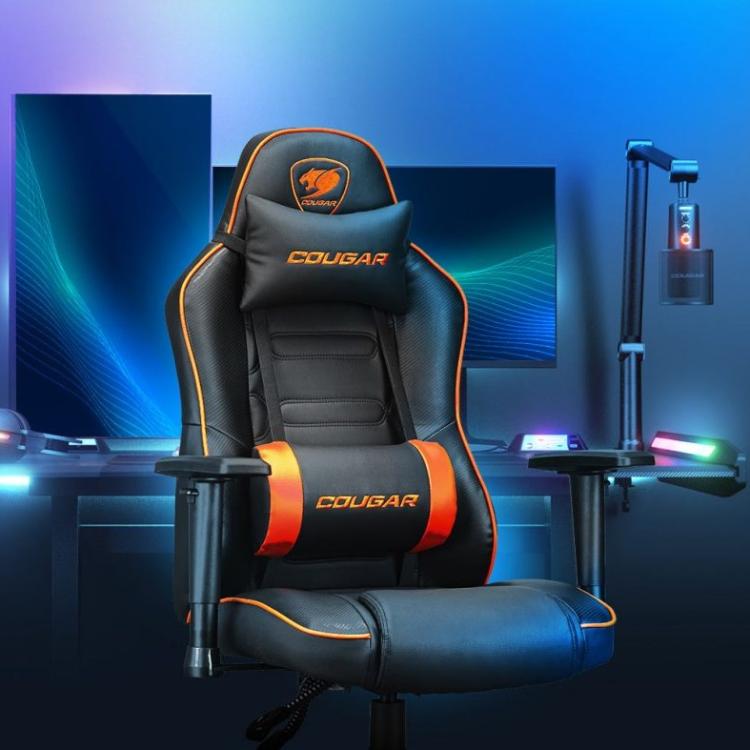 COUGAR FUSION S SEDIA GAMING POLTRONA DA UFFICIO SPORTIVA RUOTE IN PELLE COMFORT