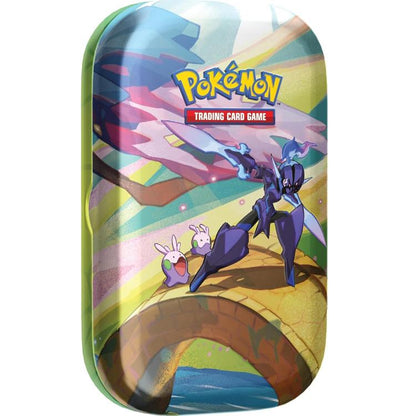 Pokemon Mini Tin: Paldea Sfavillante GCC TCG (Ceruledge & Goomy) Ita
