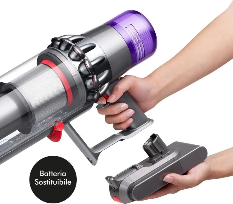 Dyson V11 Torque Drive Extra Aspirapolvere Senza Filo E Sacco  Multicolore