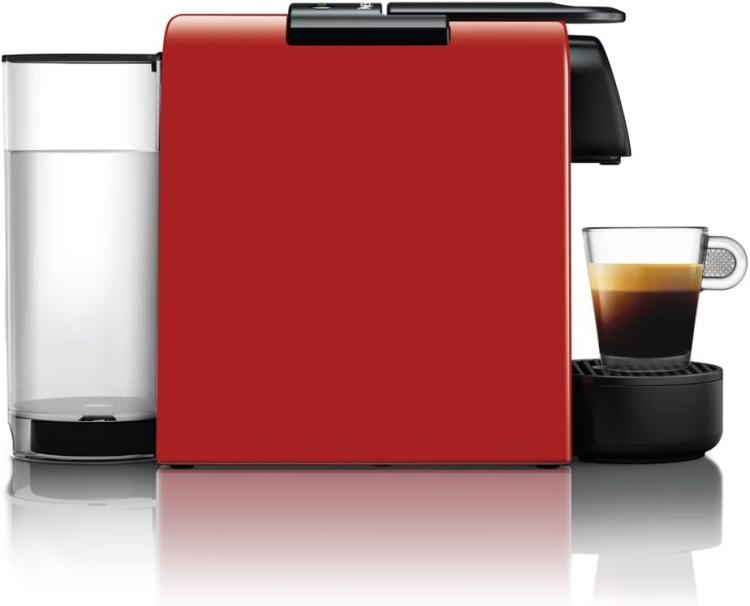 De'Longhi Nespresso Essenza Mini En85.B Macchina Da Caffè 0.6l Red + 14 Capsule