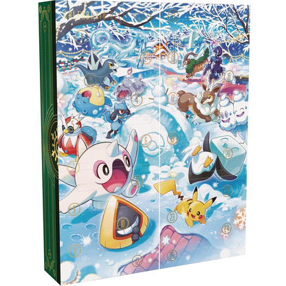 Pokémon „Feiertagskalender 2024“ Sammelkartenspiel TCG ITA