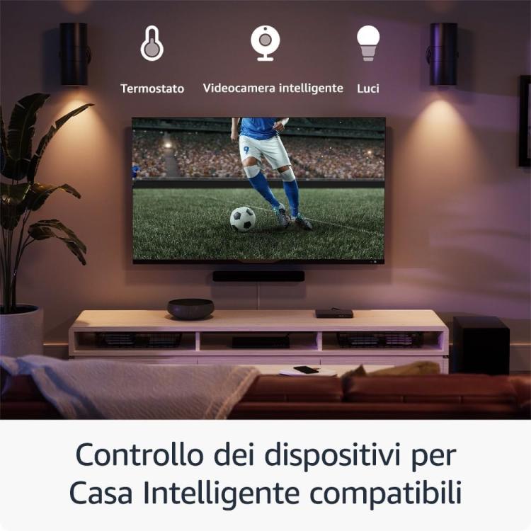 Amazon Fire Tv Stick 4K (Wi-Fi 6) Telecomando Vocale Alexa Android Dolby Vision
