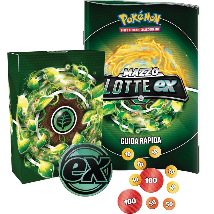 Pokémon - Kampfdeck (Eisenblatt-Ex) Gcc 60-Karten-Sammelkartenspiel-Deck - It