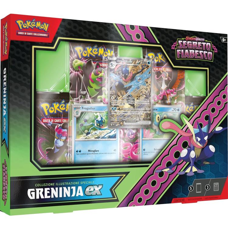 Pokemon Erweiterung Karmesin & Purpur GCC "Geheimnisvolle Märchen" (Greninja Ex) It