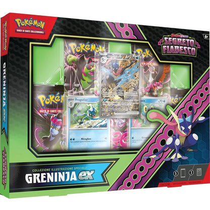 Pokemon Erweiterung Karmesin & Purpur GCC "Geheimnisvolle Märchen" (Greninja Ex) It