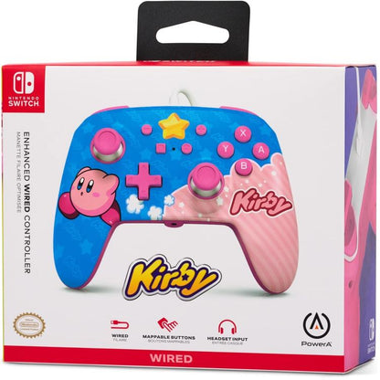 PowerA Enhanced Wired Controller Kabelgebunden Programmierbar Nintendo Switch (Kirby Star)