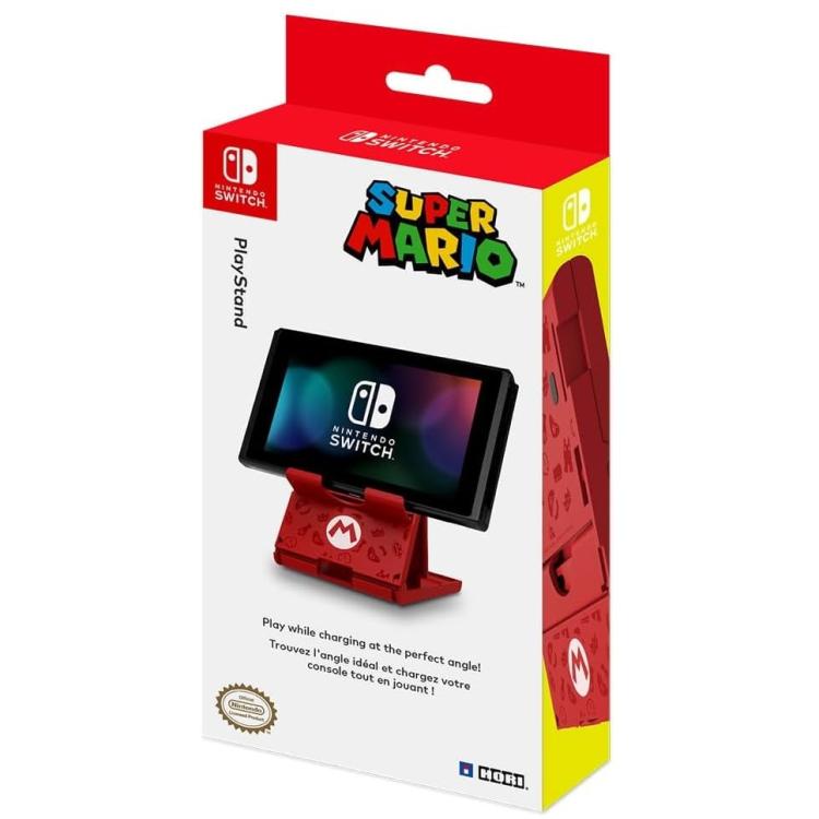 Hori Play Stand Super Mario Basis Aufladestation Ladestation Nintendo Switch/Lite