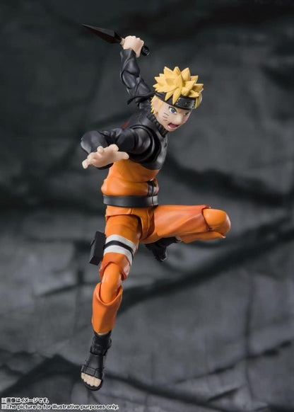 BANDAI SH FIGUARTS : NARUTO SHIPPUDEN (NARUTO UZUMAKI) JINCHUURIKI FIGUR 15CM
