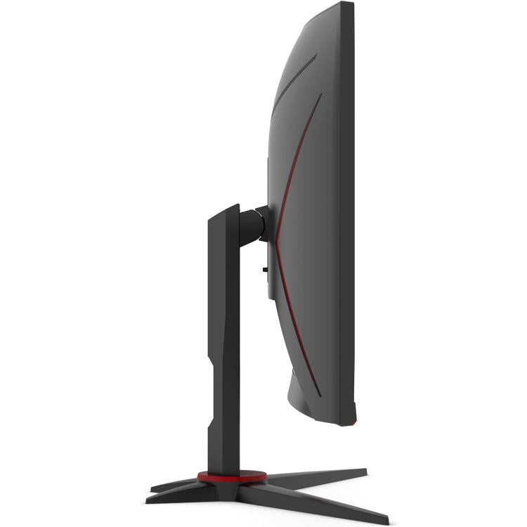 Aoc Monitor 27" Curvo Gaming Full Hd Fhd Wifi 165hz Va C27g2e Nero Red/Black