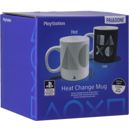 Paladone Wärmewechsel-Tasse Playstation "Heat Change Mug" Ps5 Farbwechsel
