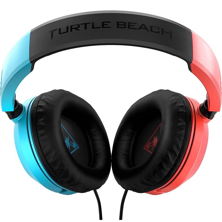 Turtle Beach Recon 50 Nintendo Switch Neon Rot/Blau Gaming-Headset kabelgebunden Spiel